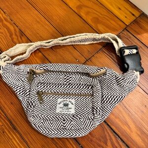 Eco friendly Natural Hemp Fanny Pack